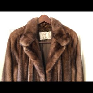 Lunariane sable mink coat